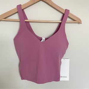 NWT Lululemon Align Tank Top Velvet Dust Size 4